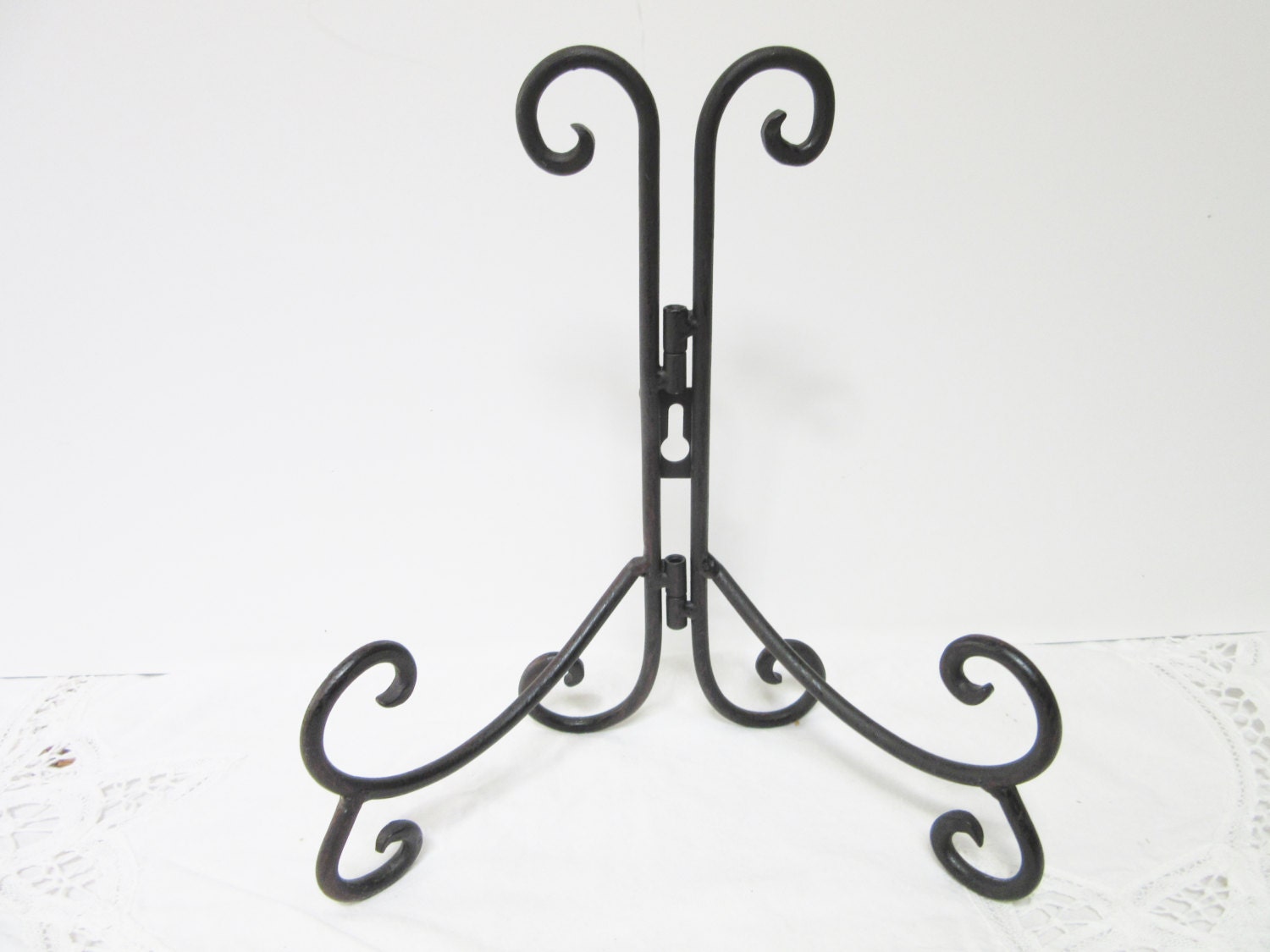 Wall Plate Holder Large Plate Easel Thick by PorcelainChinaArt