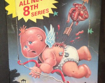 Garbage Pail Kid framed Box Top Art