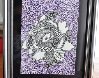 Abstract coloring | Etsy