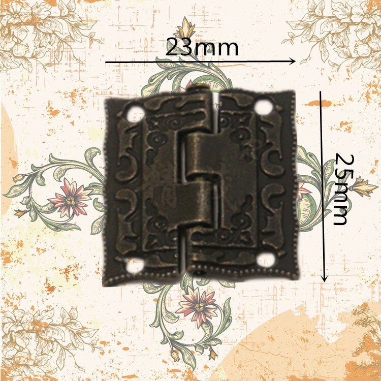 10 pcs 25MMx23MM Jewelry Box hinges gift box by DiySupplyers