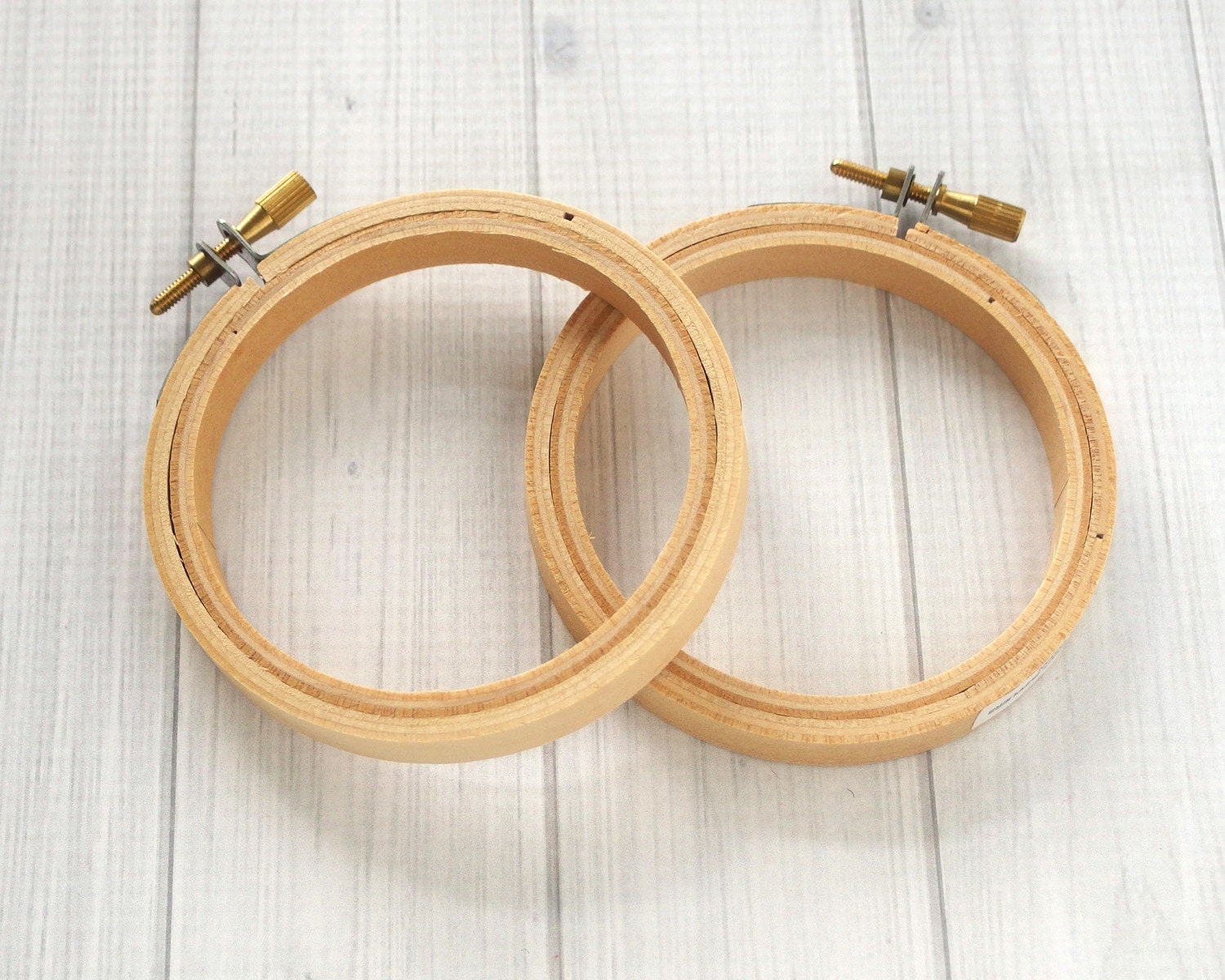 Embroidery Hoop 3inch Wooden Hoop Craft Supply Round