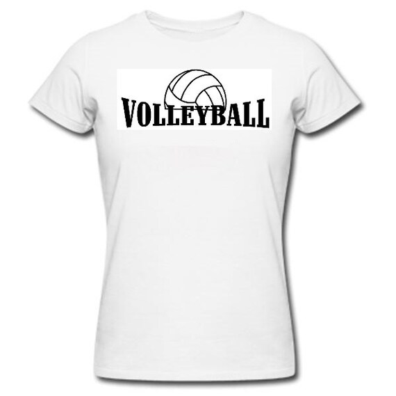 Volleyball Tshirt Women's shirt Girl Shirt Team by XtremeSparkle