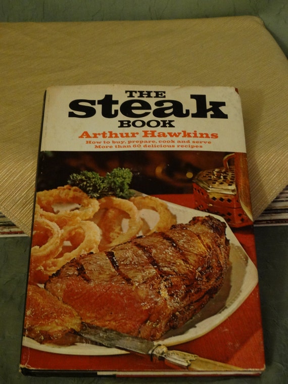 The Steak Book Cookbook Hardback with Original Dust Jacket