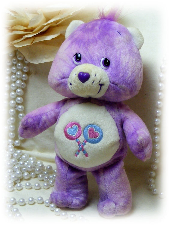 the purple care bear