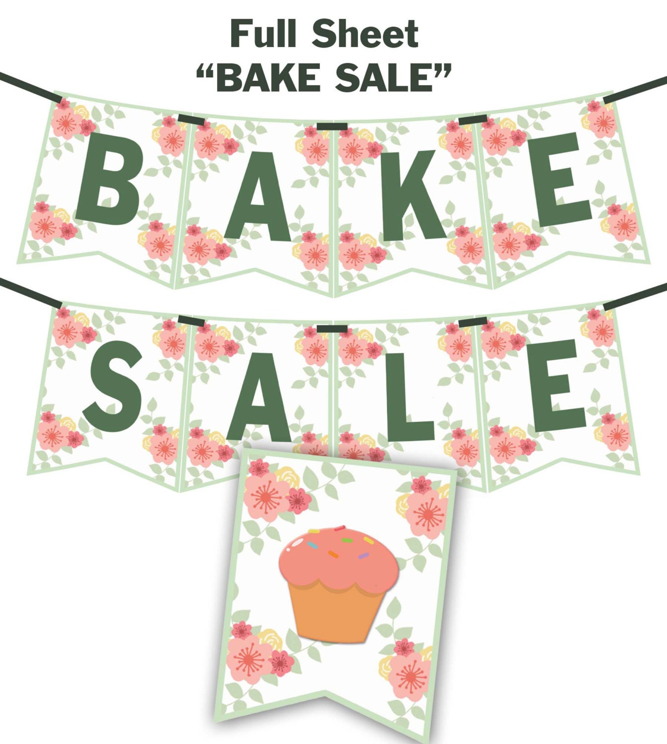 It is an image of Invaluable Free Printable Bake Sale Signs It's just a picture of Invaluable Free Printable Bake Sale Signs