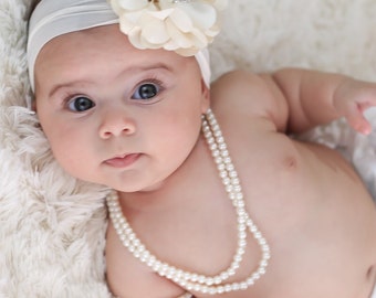 Pearl Baby Necklace, Pearl Girls Necklace, Baby Pearl Necklace, Kids Necklace, Toddler Pearl Necklace, Girl Pearl Necklace, Photography Prop