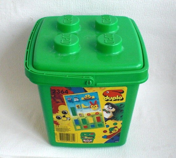 Lego Duplo Container No Bricks Vintage 1995 by VasioniVintage