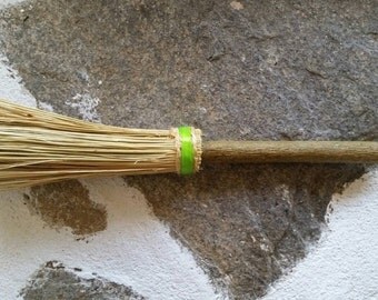 Altar besom, miniature broom or mini besom, travel altar kit, pagan altar tool, mini broom, witches broomstick, banish negativity,