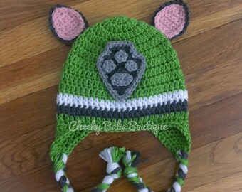 PAW Patrol inspired hat - Rocky