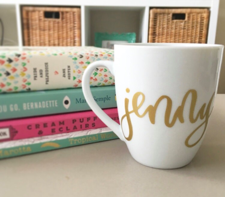 Personalized Coffee Mug - Custom Coffee Mug - Gift for Her - Bridesmaid Gift  - Quote Coffee Mug- Teacher Gift - Wedding Gift - Bridal Mug