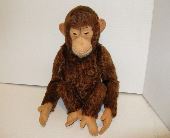 1940s stuffed monkey