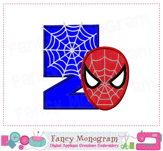 Spiderman Monogram Z appliqueSpiderman Letter Z