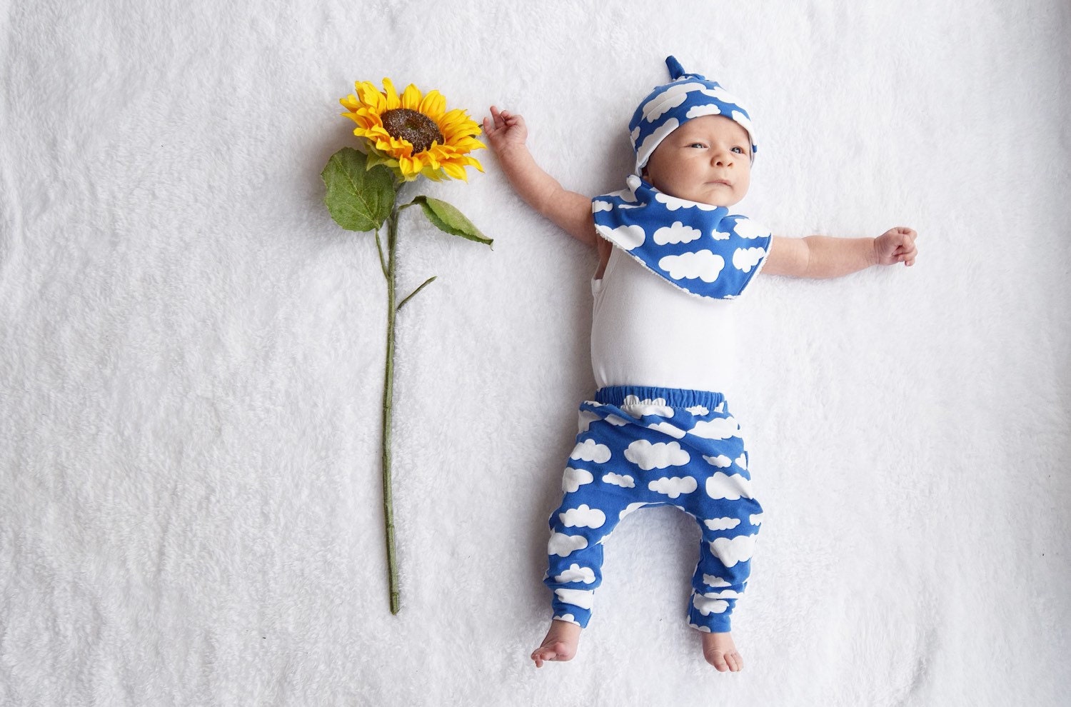 Blue Cloud Child & Baby Leggings