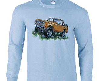 ford bronco long sleeve shirt