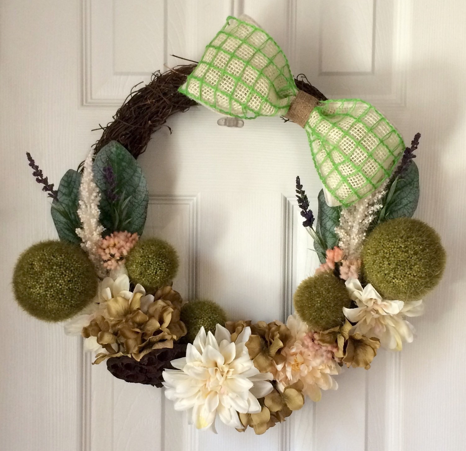 Indoor / Outdoor Everyday Wreath Spring Wreath Summer