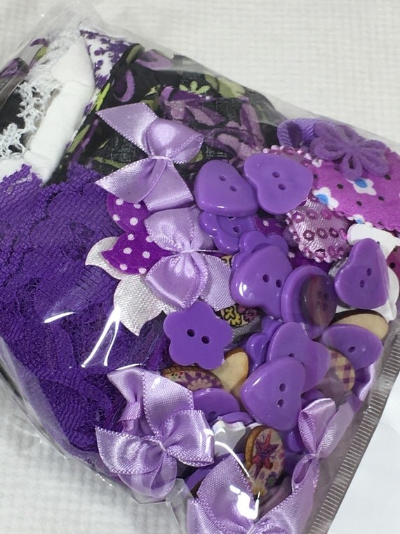 Scrapbook kit junk journal purple inspiration scrapbook