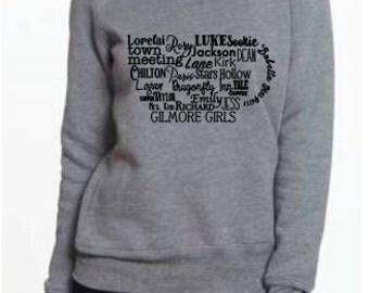 EVERYTHING GILMORE GIRLS sweatshirt