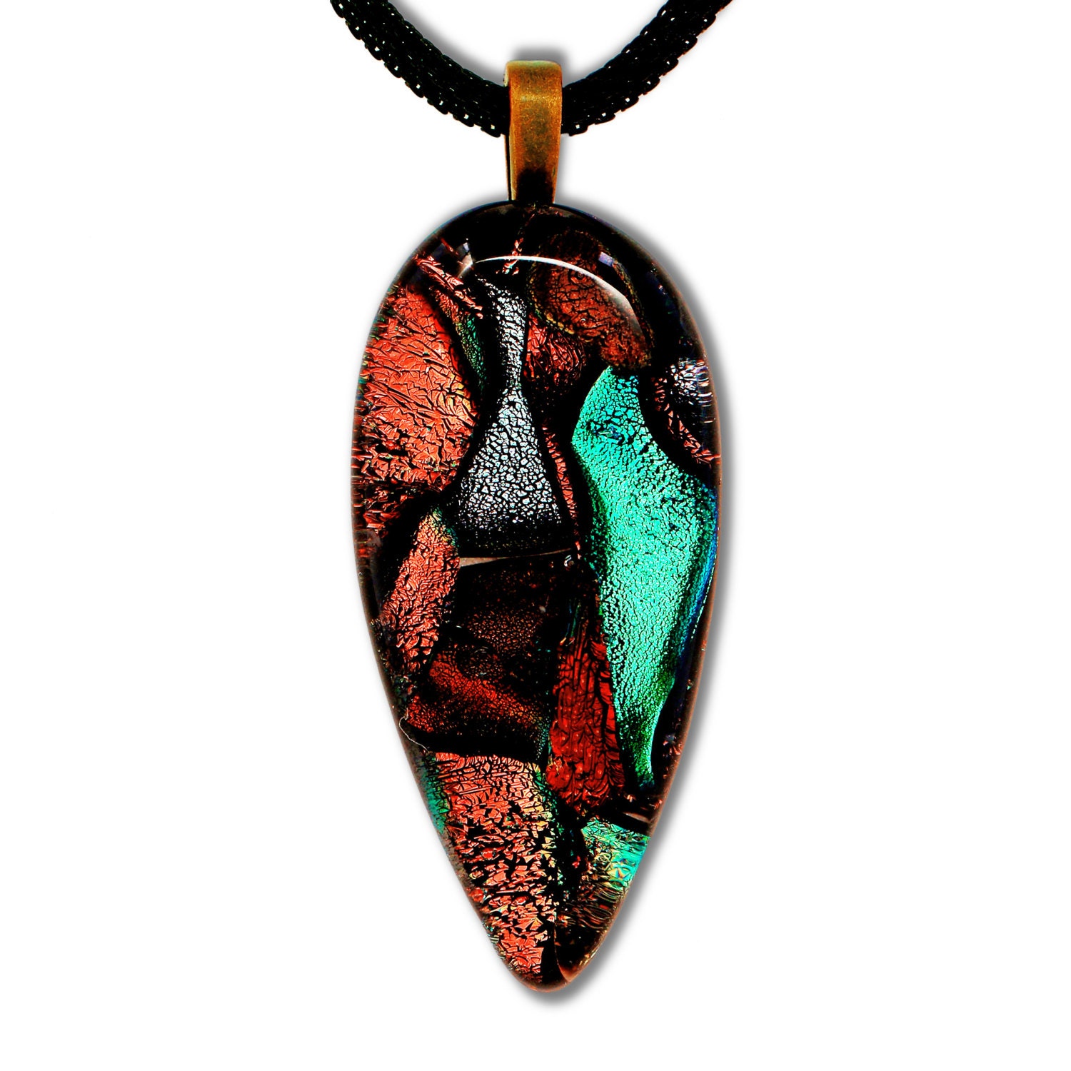 Modern Art Jewelry Rhodonite Pink//Ice by RobinEvansStudio