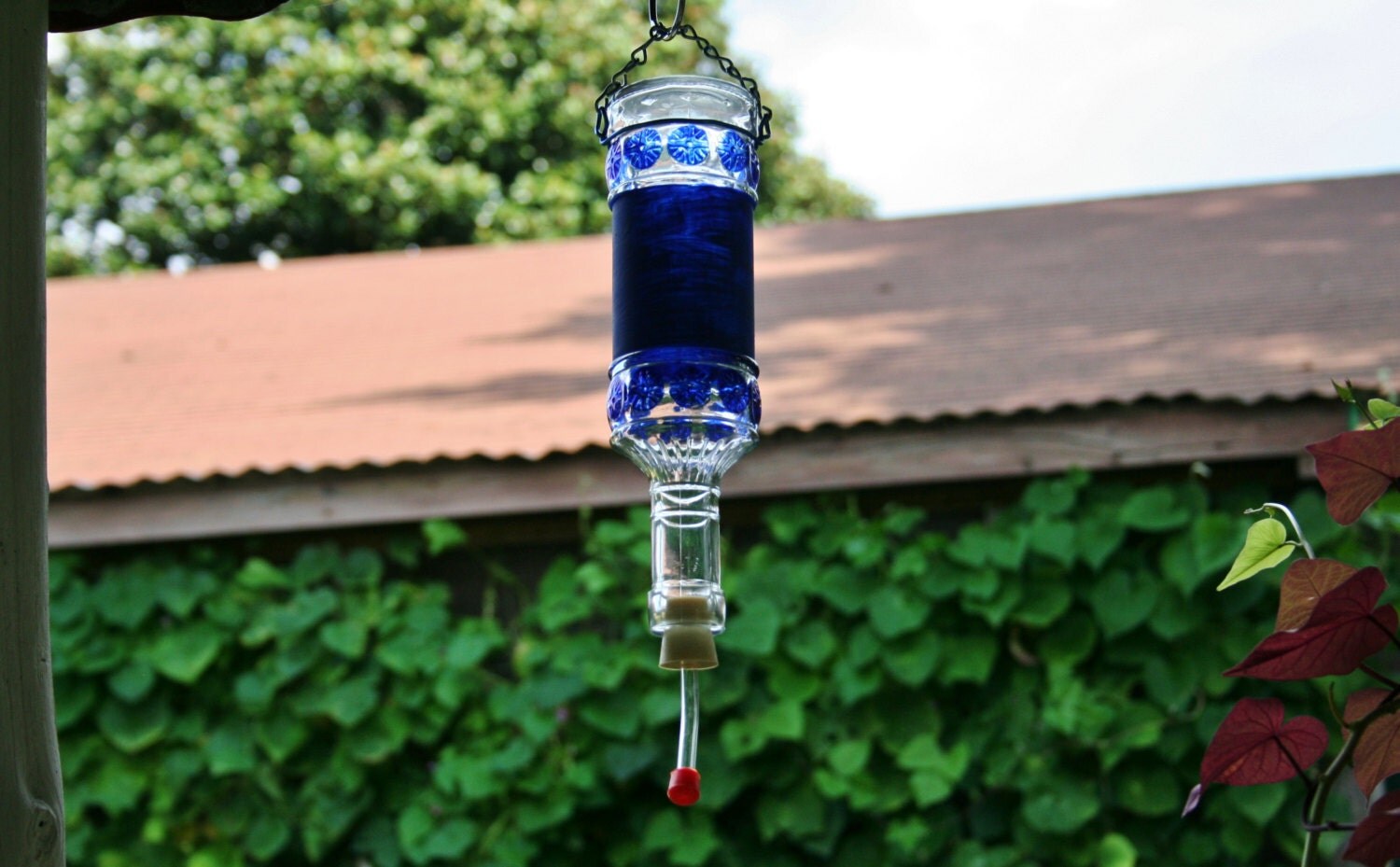 handmade hummingbird feeders