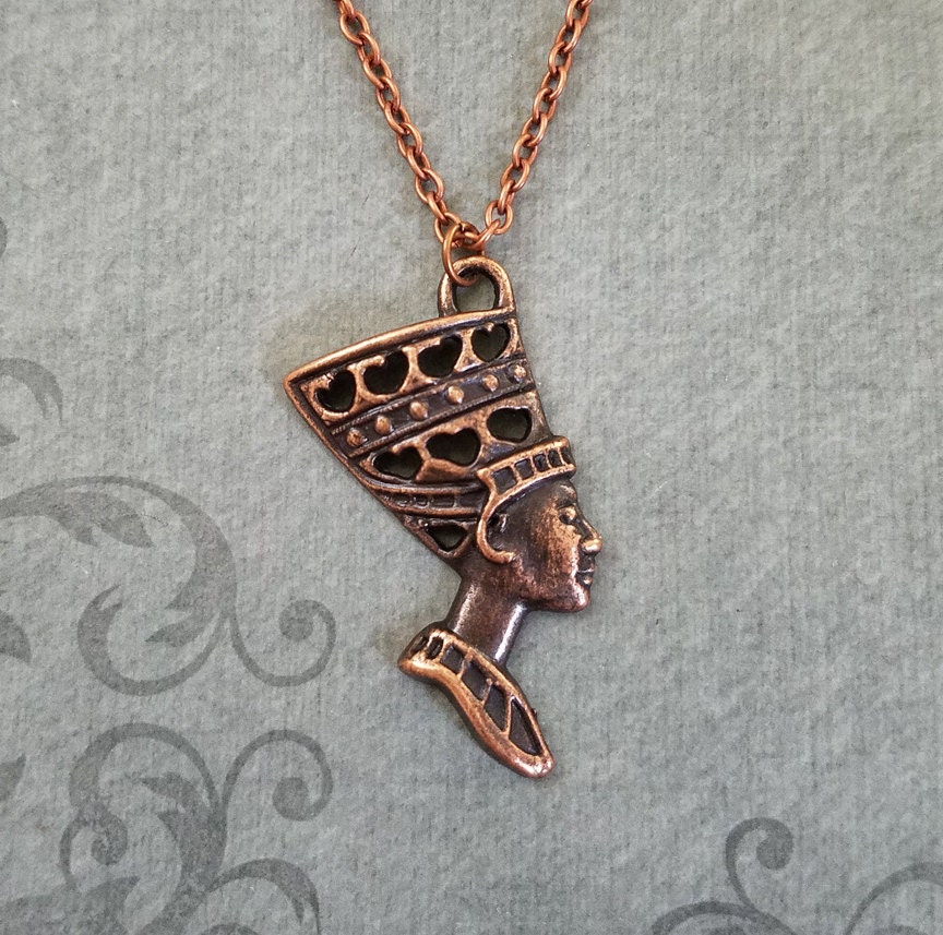 Nefertiti Necklace Nefertiti Jewelry Queen Nefertiti Charm