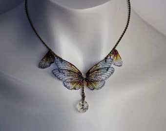 Web of Wings - Gossamer Fairy Necklace