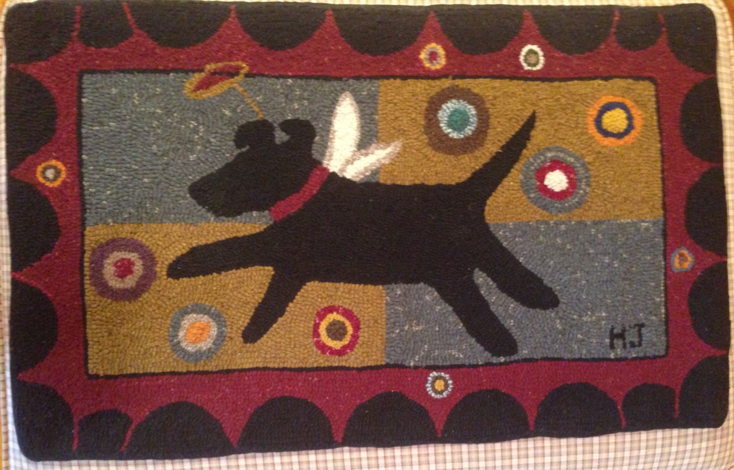 Primitive Hooked Penny Rug Primitive Folk Art Hand Hooked Rug   Il Fullxfull.985262355 Ihpm 