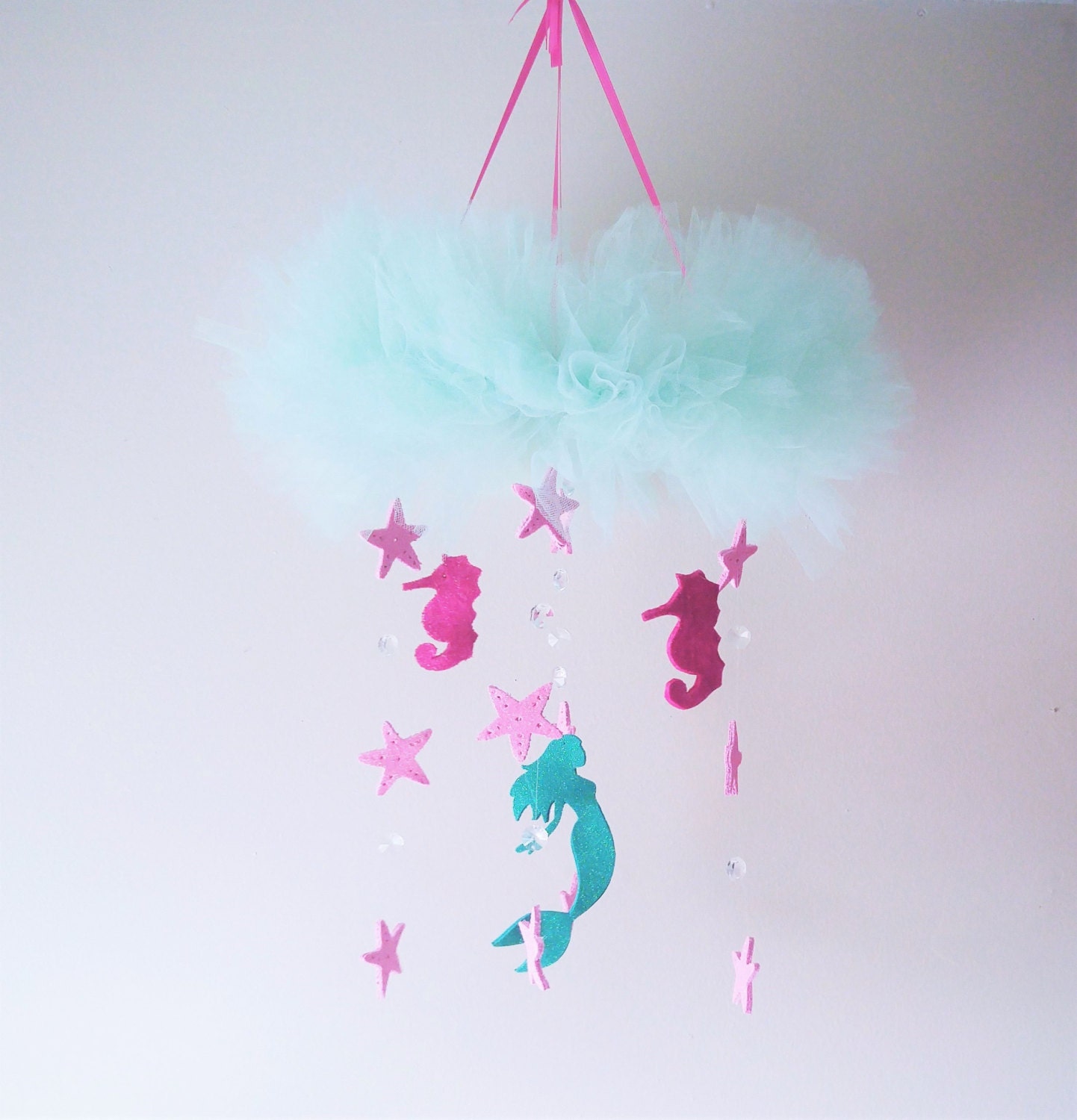 Mermaid Mobile Mermaid Nursery Mobile Mermaid Room Decor