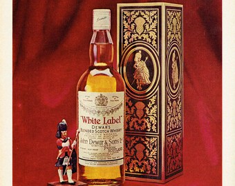 Dewars whisky | Etsy