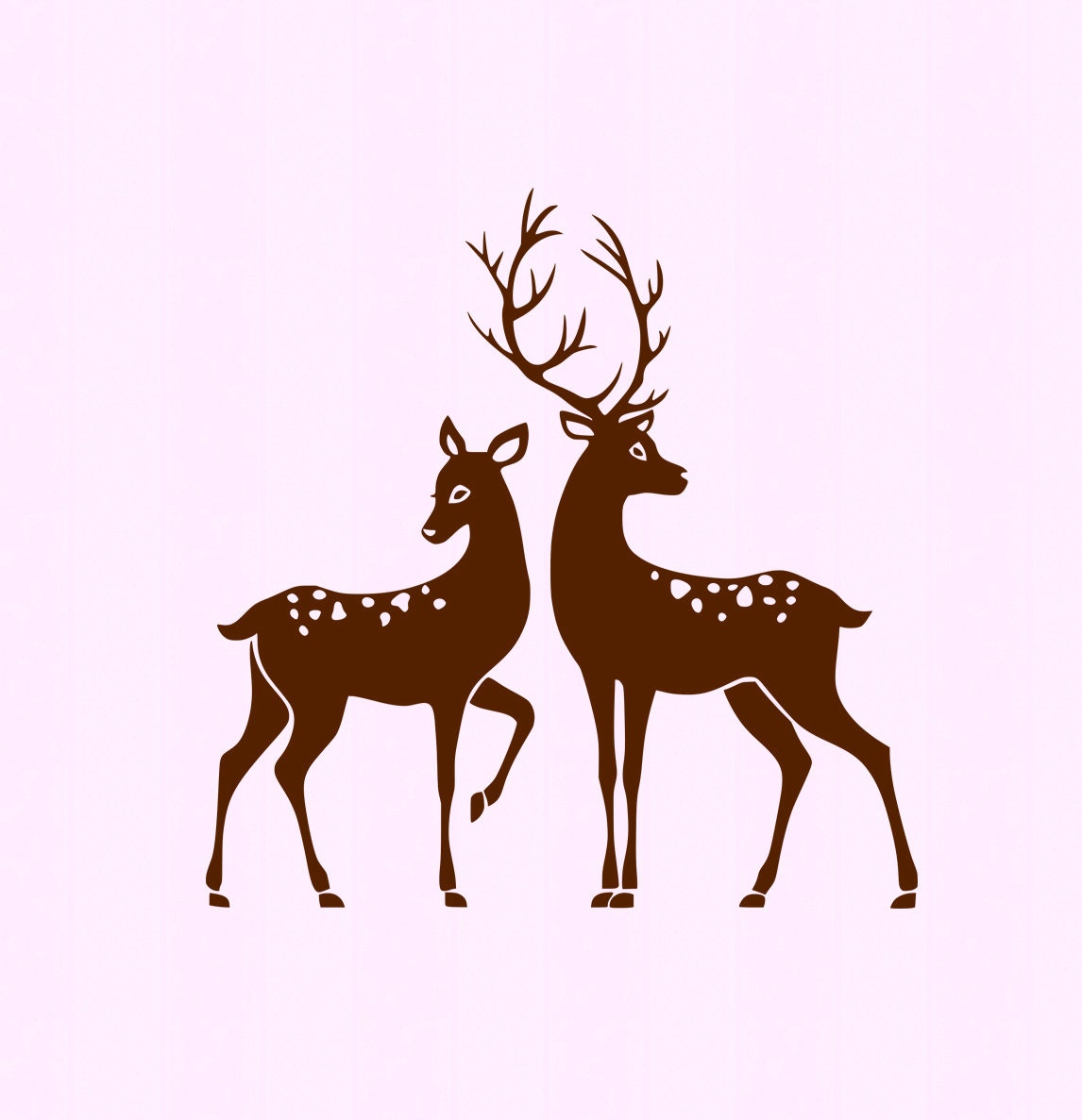 Christmas Reindeer SVG,EPS Png DXF,digital download Cut files for