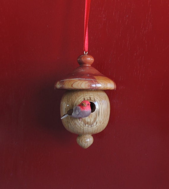 birdhouse ornament lathe turned decorative turned wood birdhouse ornament lathe turned decorative turned wood