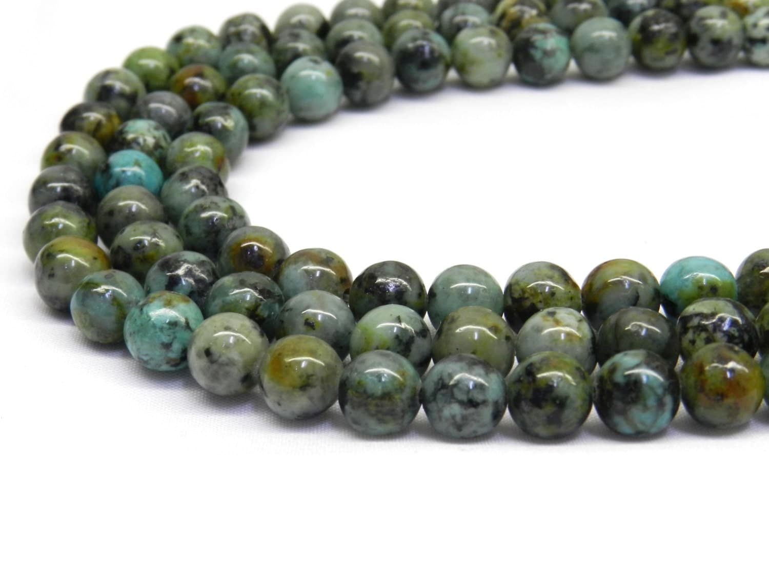 African Turquoise 8mm Beads African Turquoise Beads