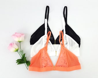 Wunderschöne LACE-Boo floraler Spitze BH lacy Boo von VUTIQ auf Etsy