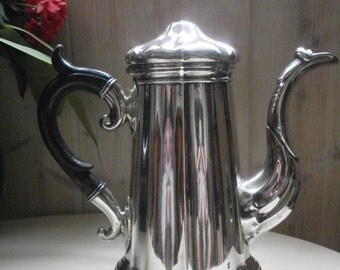 COLLECTION Antique Cafetière en Argent James Dixon et Fils de style Victorien - Antique Silver coffeepot James Dixon & Sons Victorian Style
