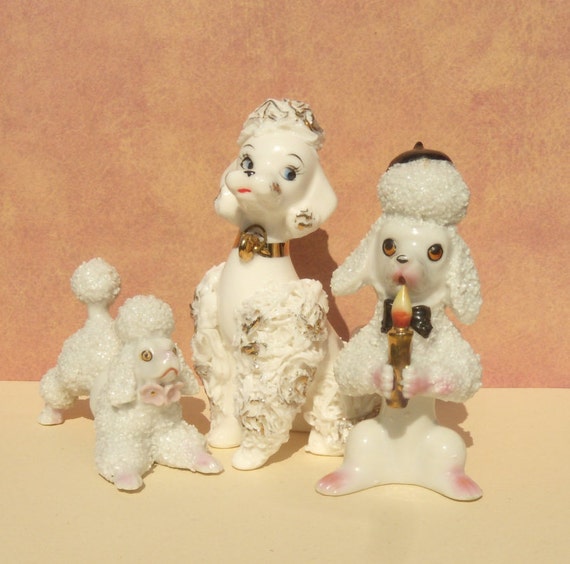 spaghetti poodle figurine