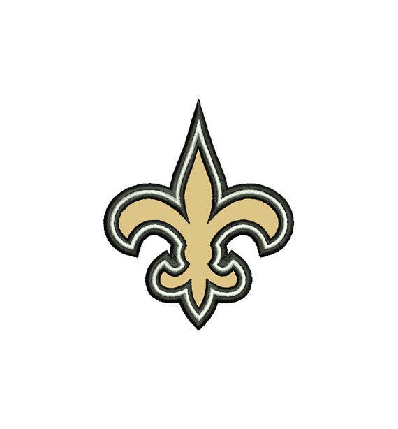 NEW ORLEANS SAINTS Applique machine embroidery design