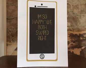 Tindr Anniversary Card