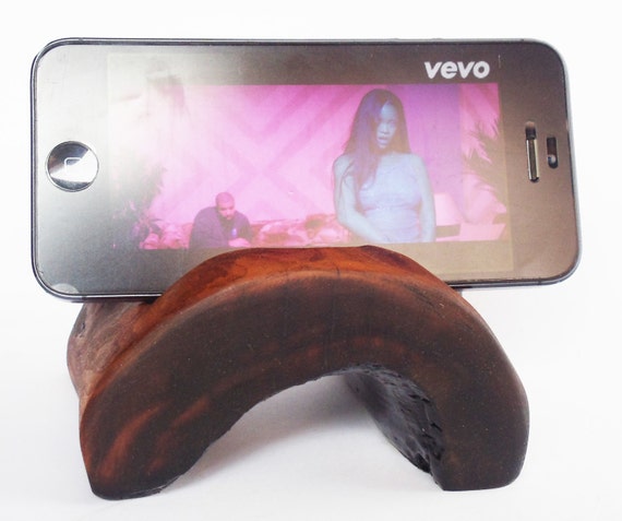 for nightstand holder phone cell Wooden Holder, 6 Cell holder Rustic iPhone , stand, Phone iPhone