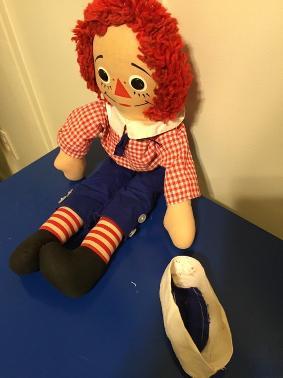 antique raggedy andy doll