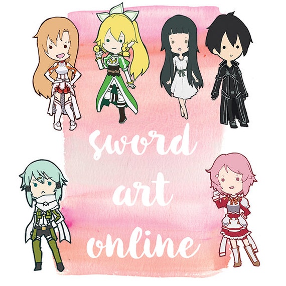 Sword Art Online Stickers