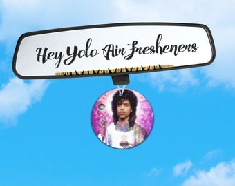 Prince Air Freshener - Long Live the Memory of Prince - Car Freshener for Your Prince Love