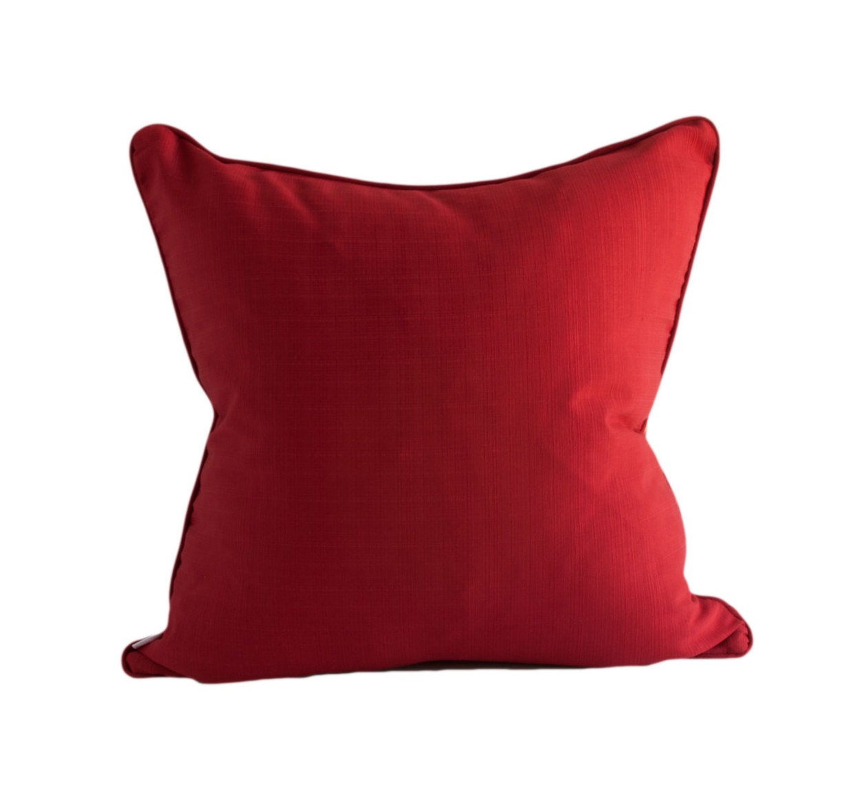 OUTDOOR PILLOW COVERS Red Pillow Cover Decorative Pillow