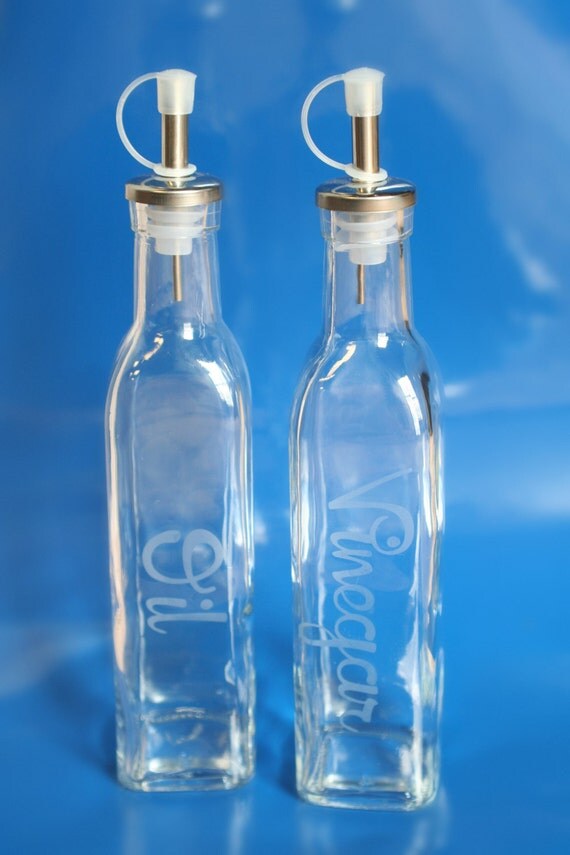 Olive Oil Bottle Oil And Vinegar Shaker Bottle SetOil and