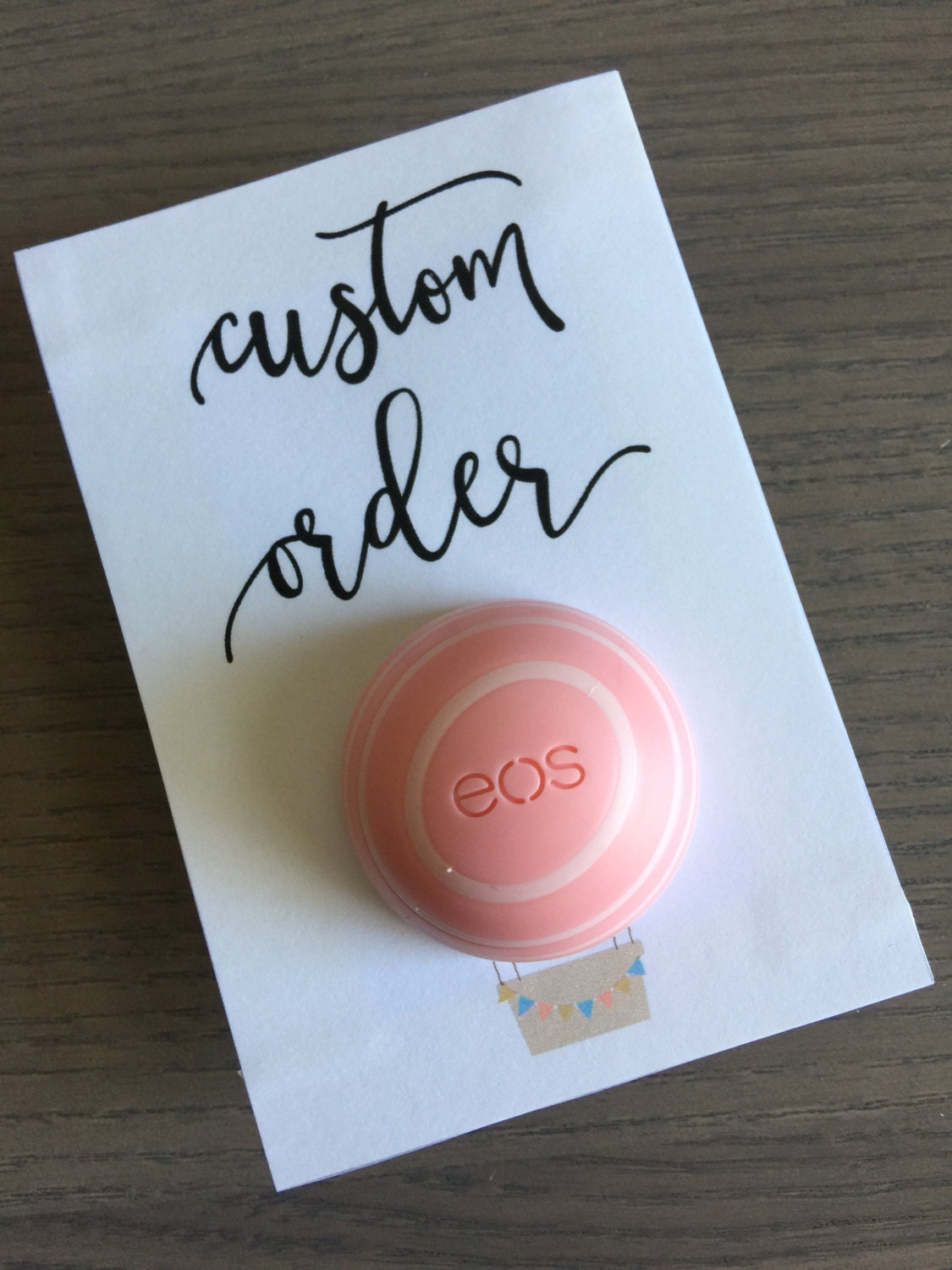 Custom eos lip balm holder 20 cards