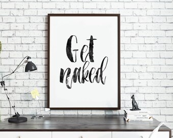 Get naked decal | Etsy