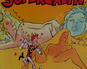 Curiosa Bd erotic pastiche parody of Goldorak: Goldorette erotic comics