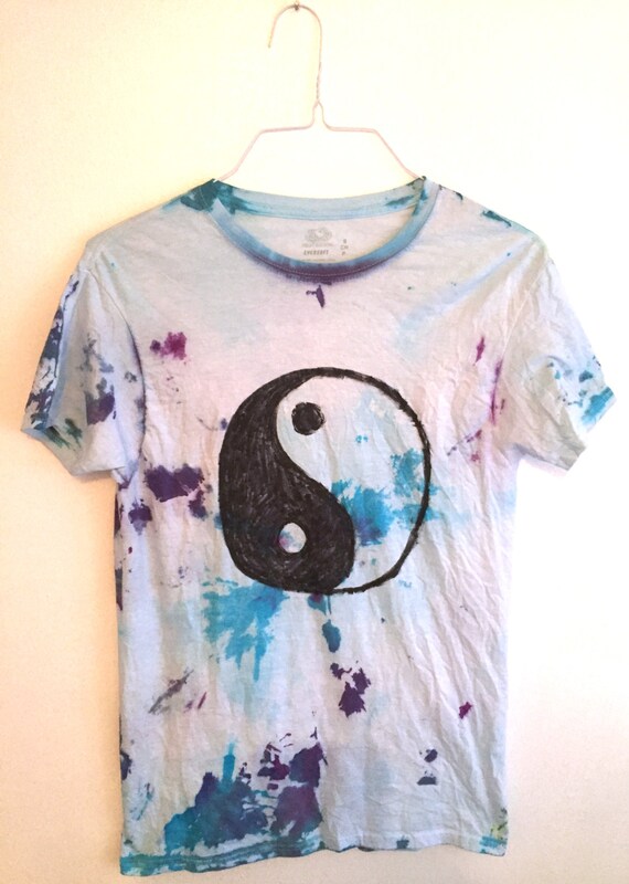 how to make yin yang tie dye shirts