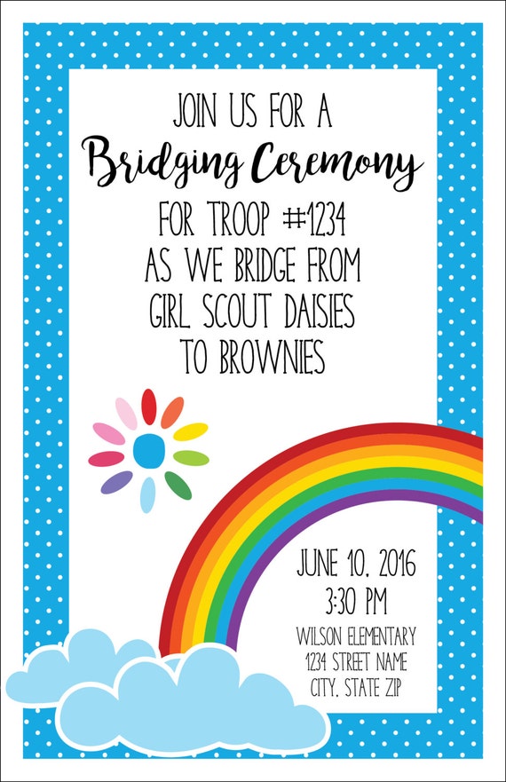 Girl Scout Invitations Printable 5