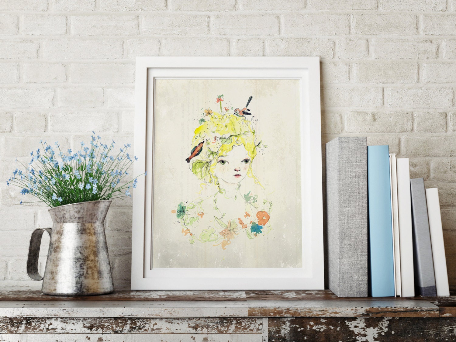 Girls room decor Art for girls room girls room art art for