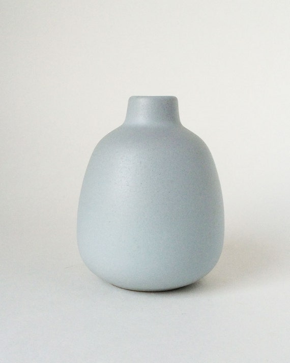 Heath Ceramic Pottery Bud Vase 130 Blue/Gray