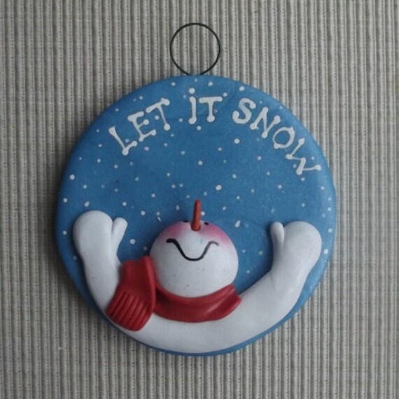 ben 3 round hand sculpted polymer clay snowman christmas ben 3 round hand sculpted polymer clay snowman christmas